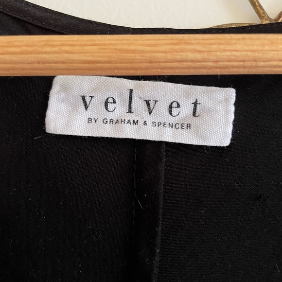 Vintage Black Silky Dress - Picture 3 of 5